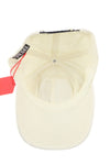 DIESEL Men Cap C-Syom OS White Baseball Embroidered Logo Cotton Casual Unisex