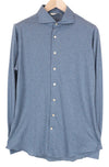 Blue Twill Dress Shirt