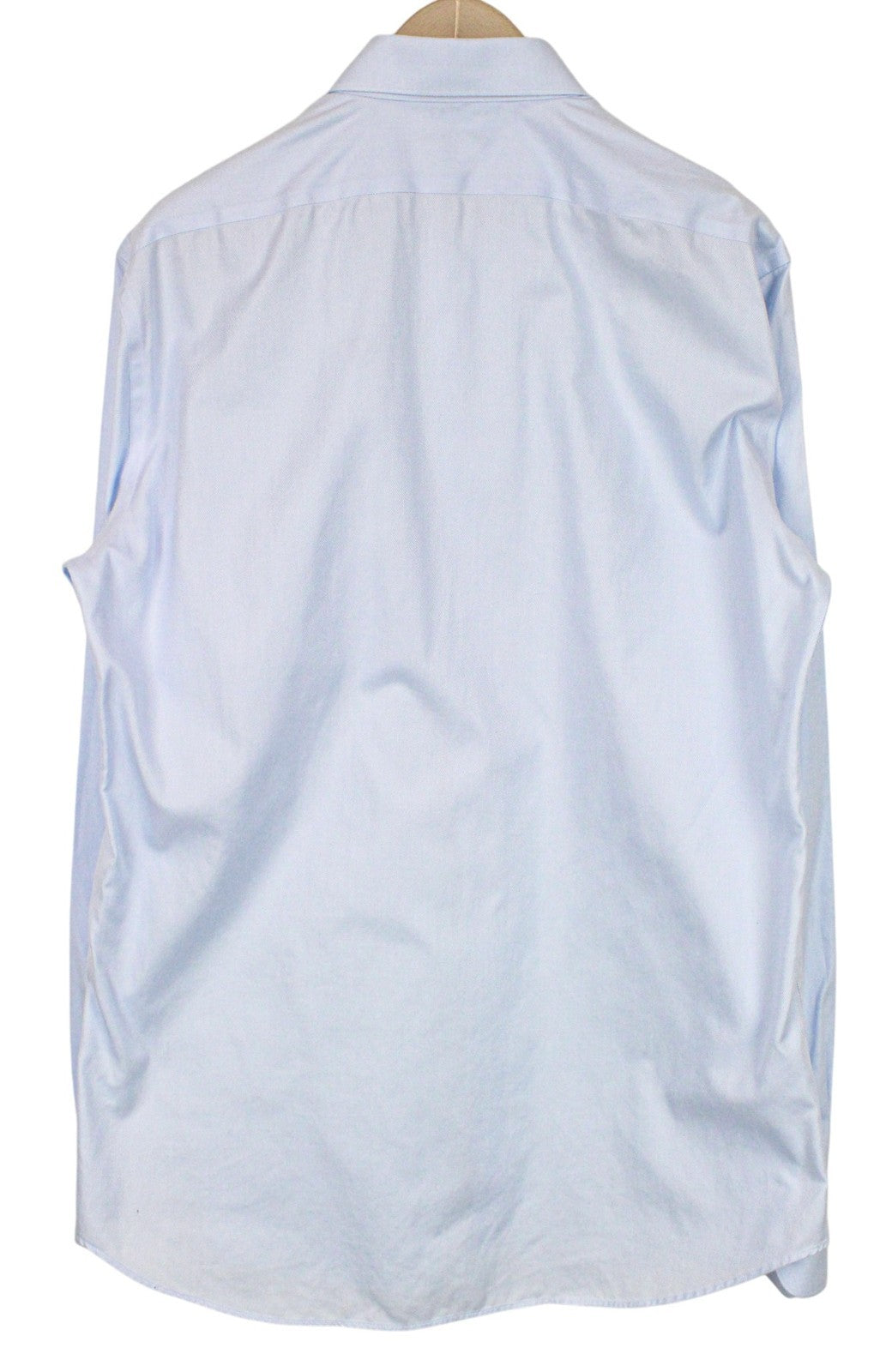 SUITSUPPLY vyriški formalūs marškinėliai 44,7/17 1/2L šviesiai mėlyni, ploni, grynos medvilnės, pasimatuoti 