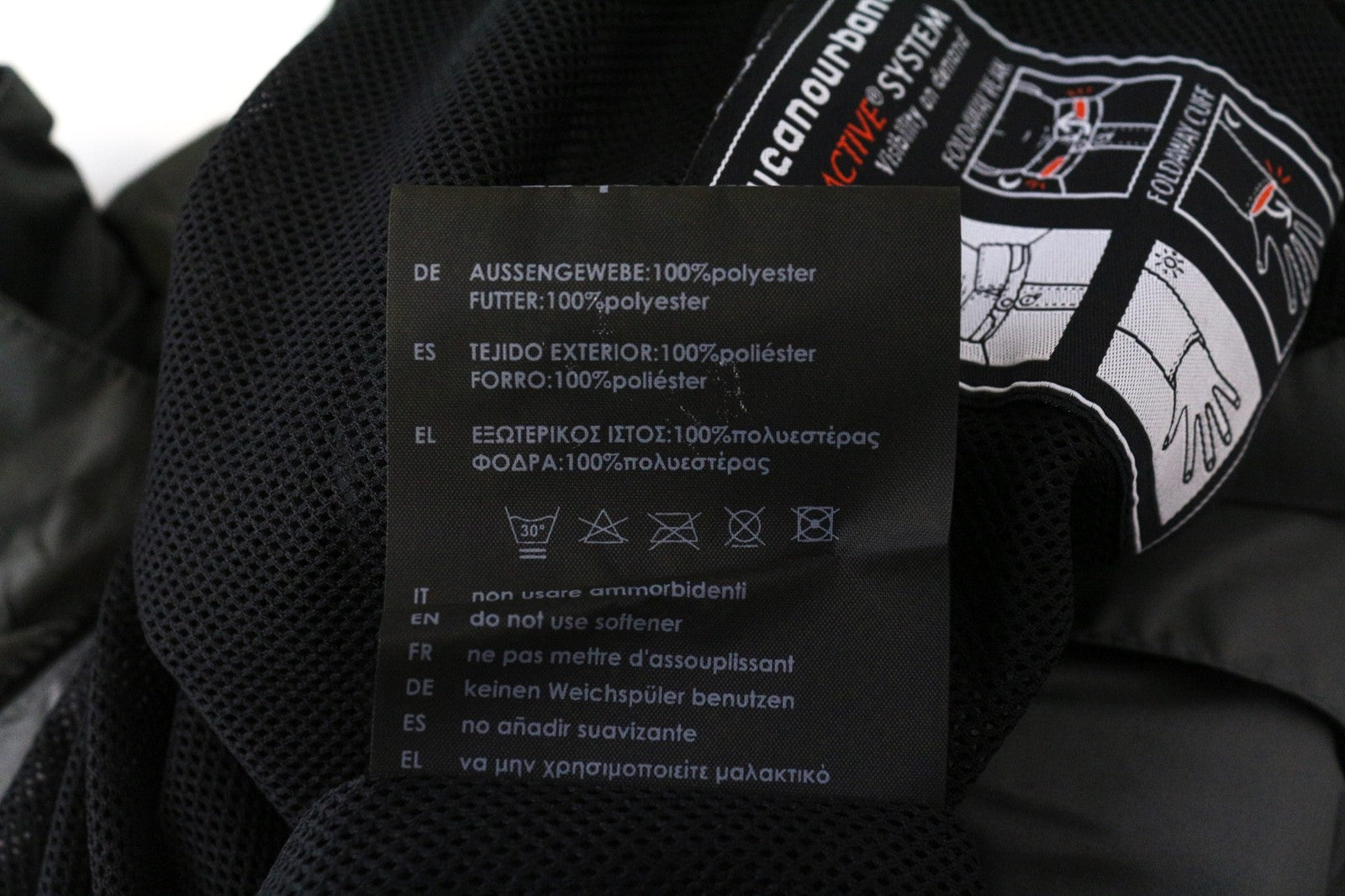 TUCANO URBANO Nauja Tucanji vyriška pilka striukė M dydžio, vandeniui atspari motociklininko striukė su diržu 