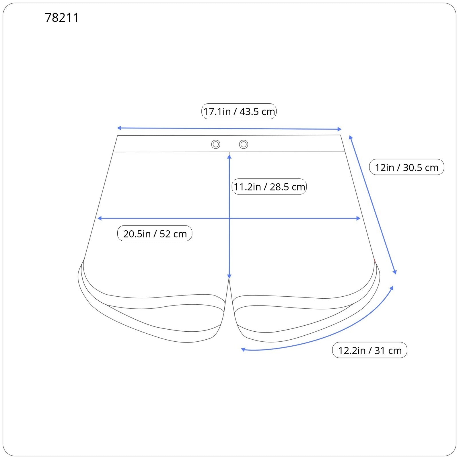 „SWEATY BETTY“ trigubo šuolio moteriški mėlyni XL dydžio marginti sportiniai šortai 