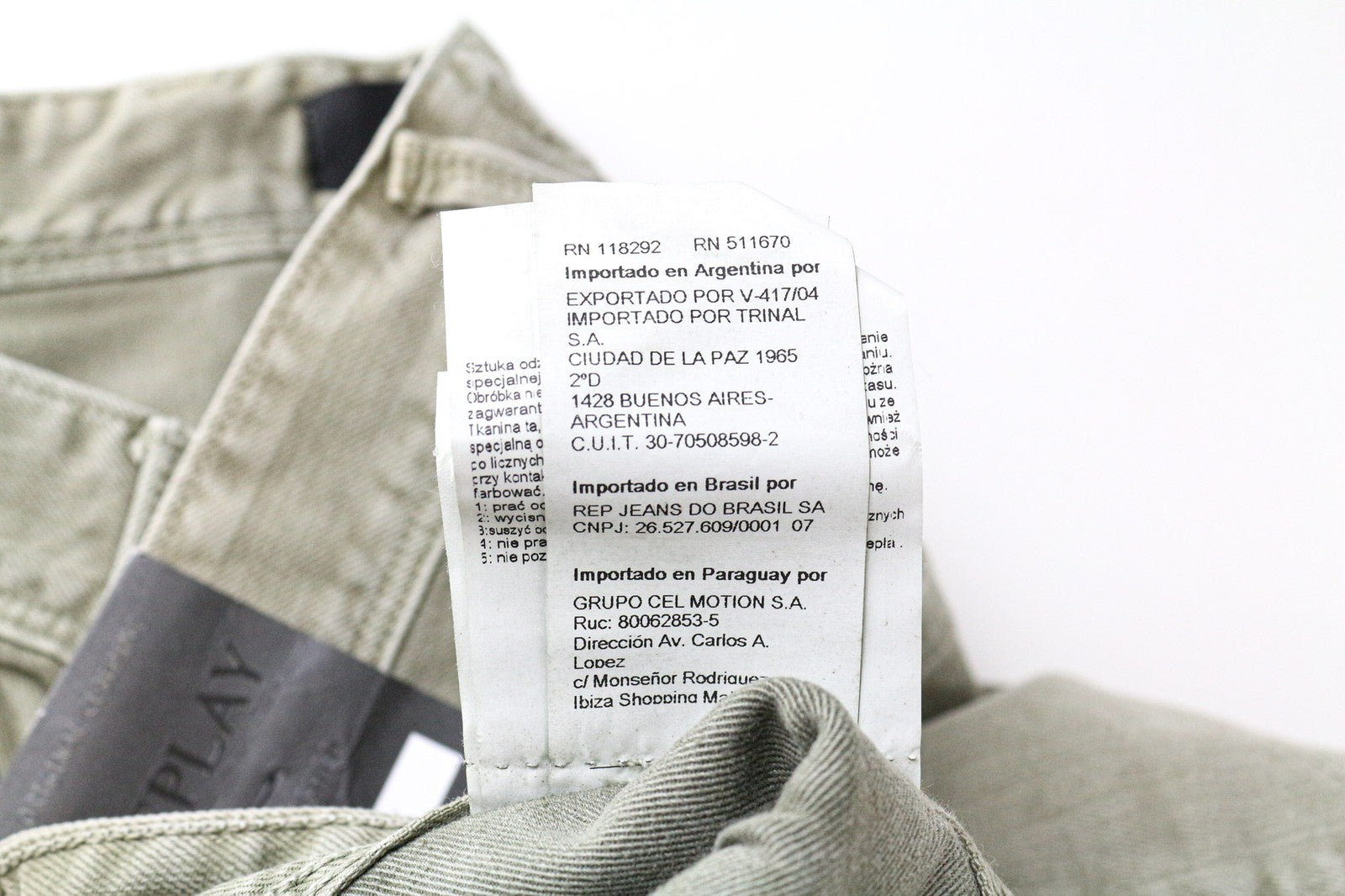 REPLAY Anbass vyriški šviesiai rudi ploni W30/L34 tamprūs vienspalviai džinsai 