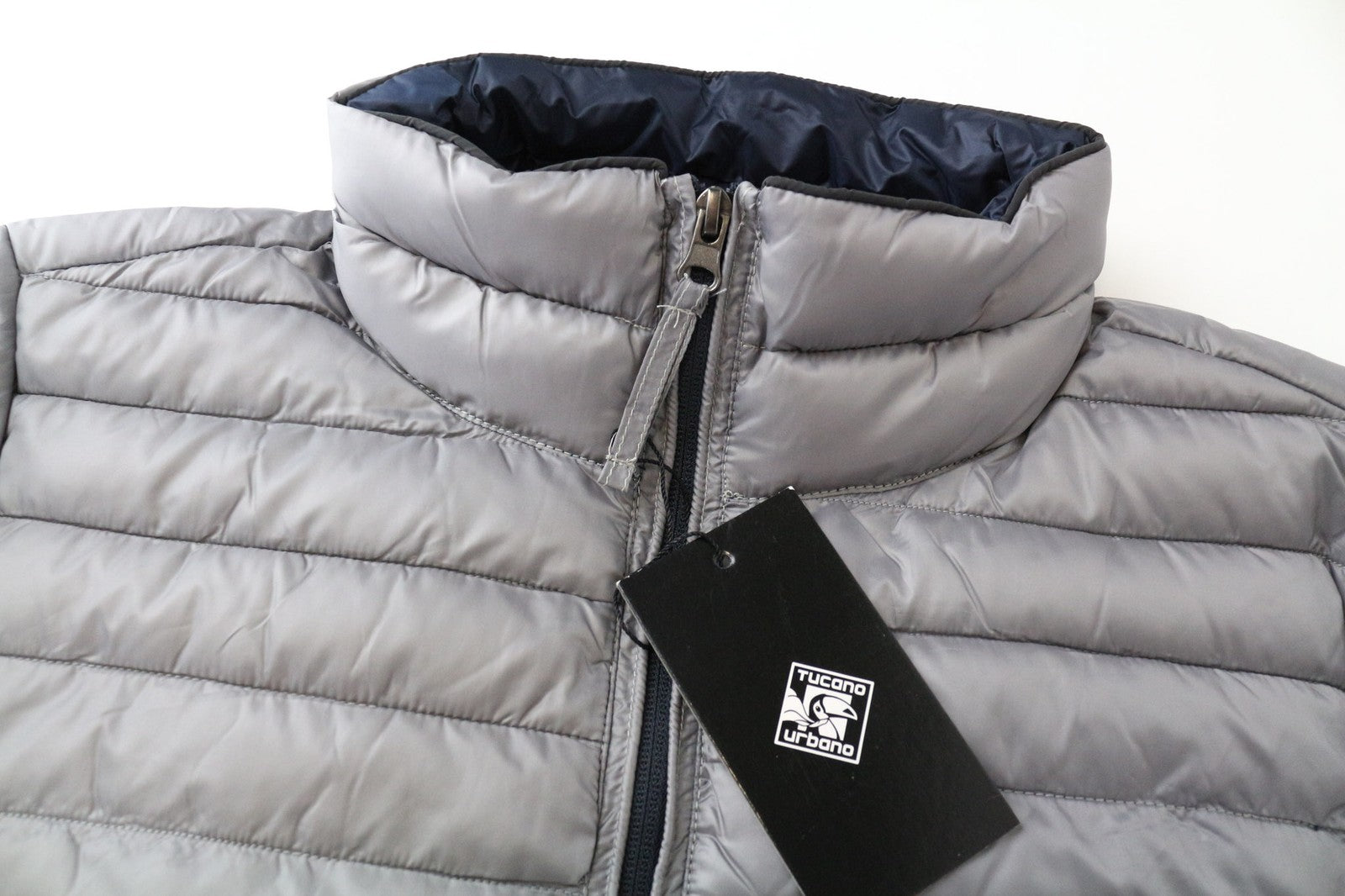 TUCANO URBANO Lot Pack moteriška pilka 2XL dydžio šiluminė striukė su pamušalu ir vėjui nepraleidžiančia striuke 