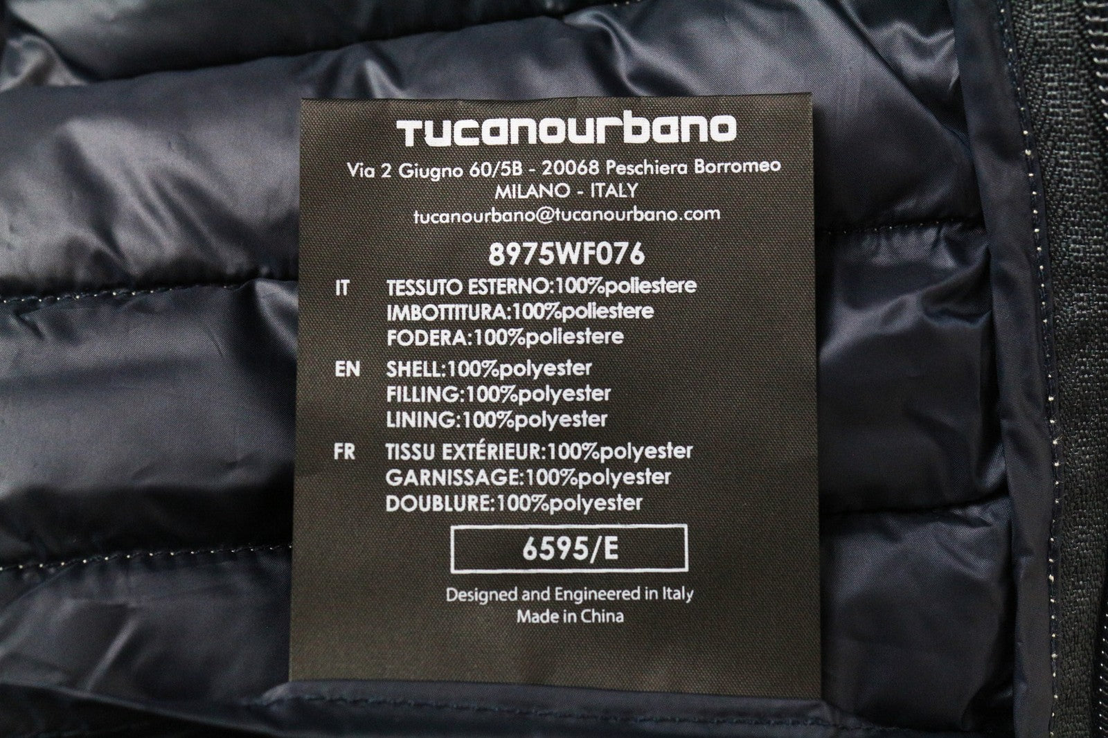TUCANO URBANO Lot Pack moteriška pilka 2XL dydžio šiluminė striukė su pamušalu ir vėjui nepraleidžiančia striuke 