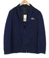 Blue Cotton Blazer