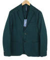 Green Cotton Blazer