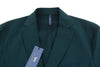 Green Cotton Blazer