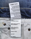 „Boy“ džinsai „Dalston Selvedge“ tiesaus kirpimo, mėlyni, tamprūs, atlenktais galais