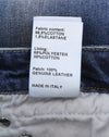 „Boy“ džinsai „Dalston Selvedge“ tiesaus kirpimo, mėlyni, tamprūs, atlenktais galais
