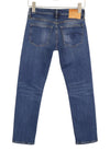 „Boy“ džinsai „Dalston Selvedge“ tiesaus kirpimo, mėlyni, tamprūs, atlenktais galais