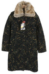 Multicoloured Polyester Coat
