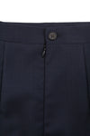 Blue Wool Skirt