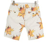 White Cotton Shorts