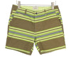Brown Cotton Shorts