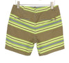 Brown Cotton Shorts