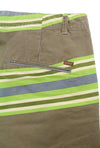 Brown Cotton Shorts