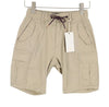 Beige Cotton Shorts