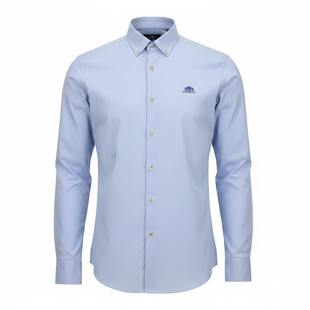 Blue Cotton Shirt