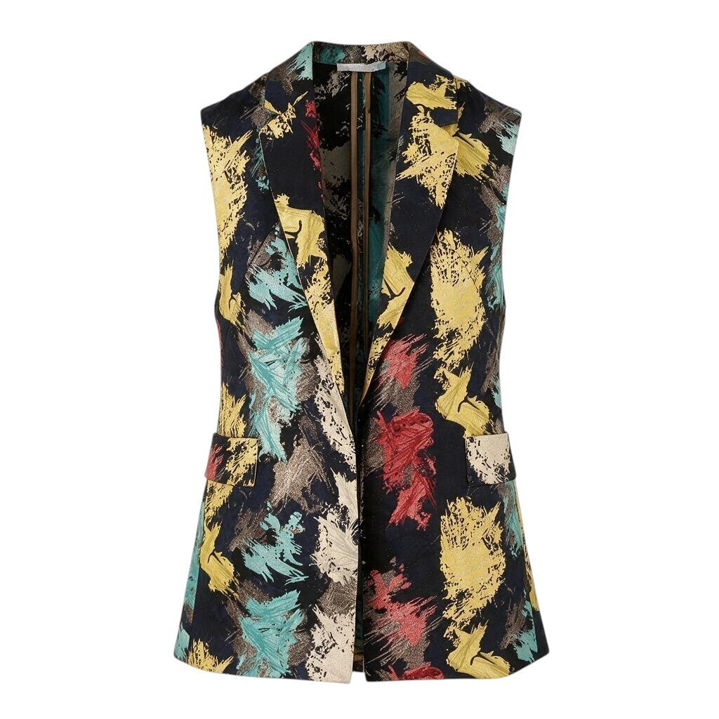 Waistcoat Over Jacquard