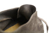 Grey Leather Desert Boots