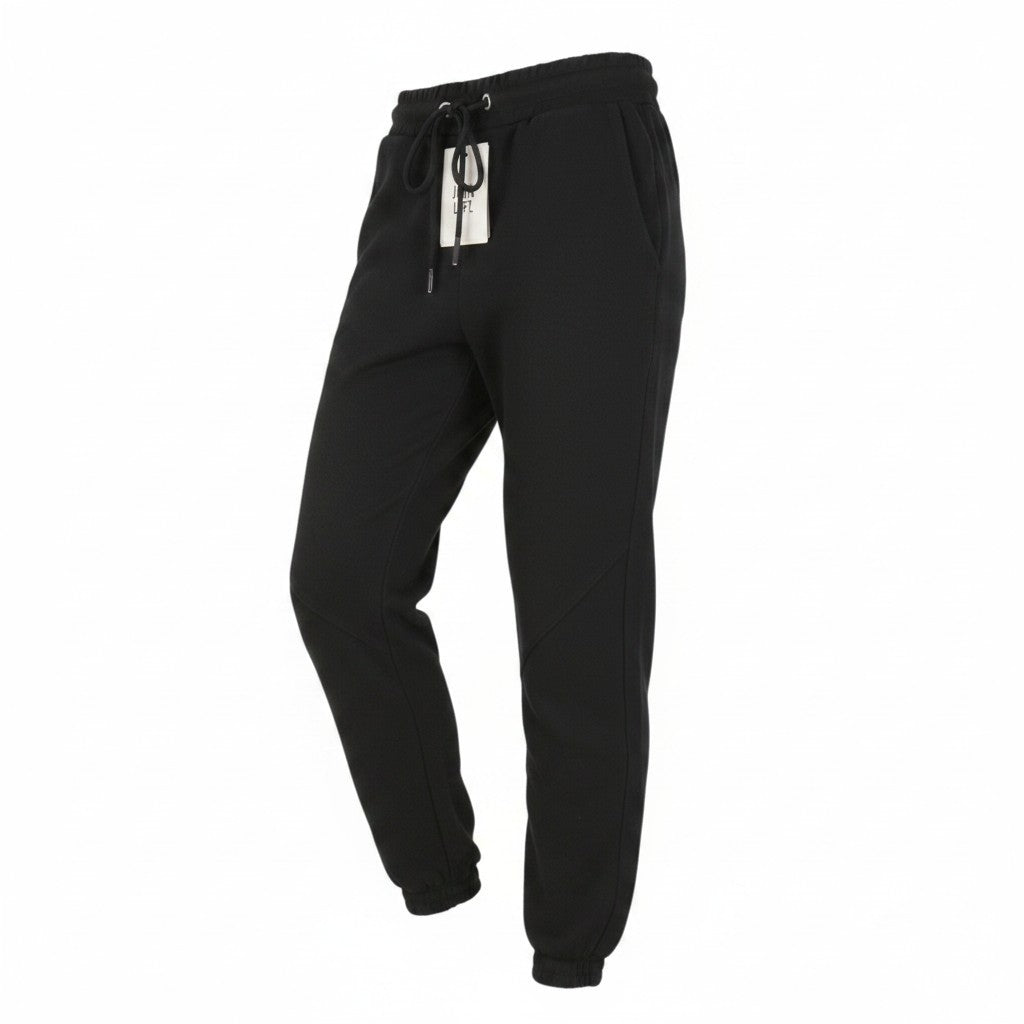 Black Cotton Trousers