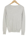 Grey Cotton Jumper