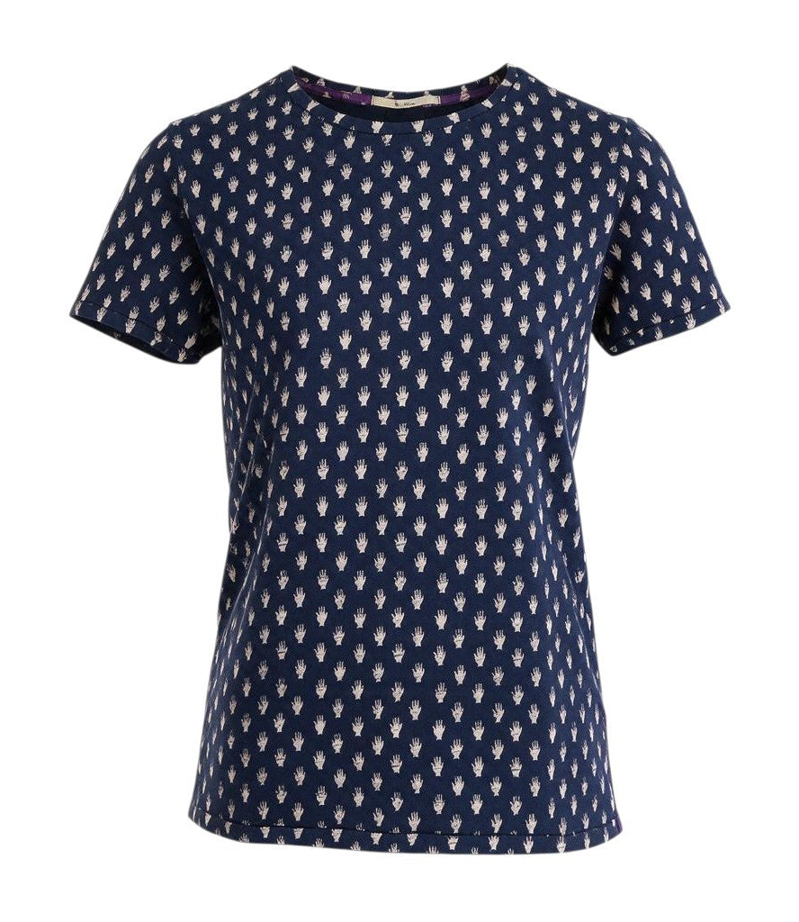 Blue Cotton T-Shirt