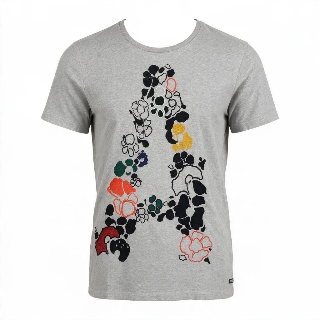 Grey Cotton T-Shirt