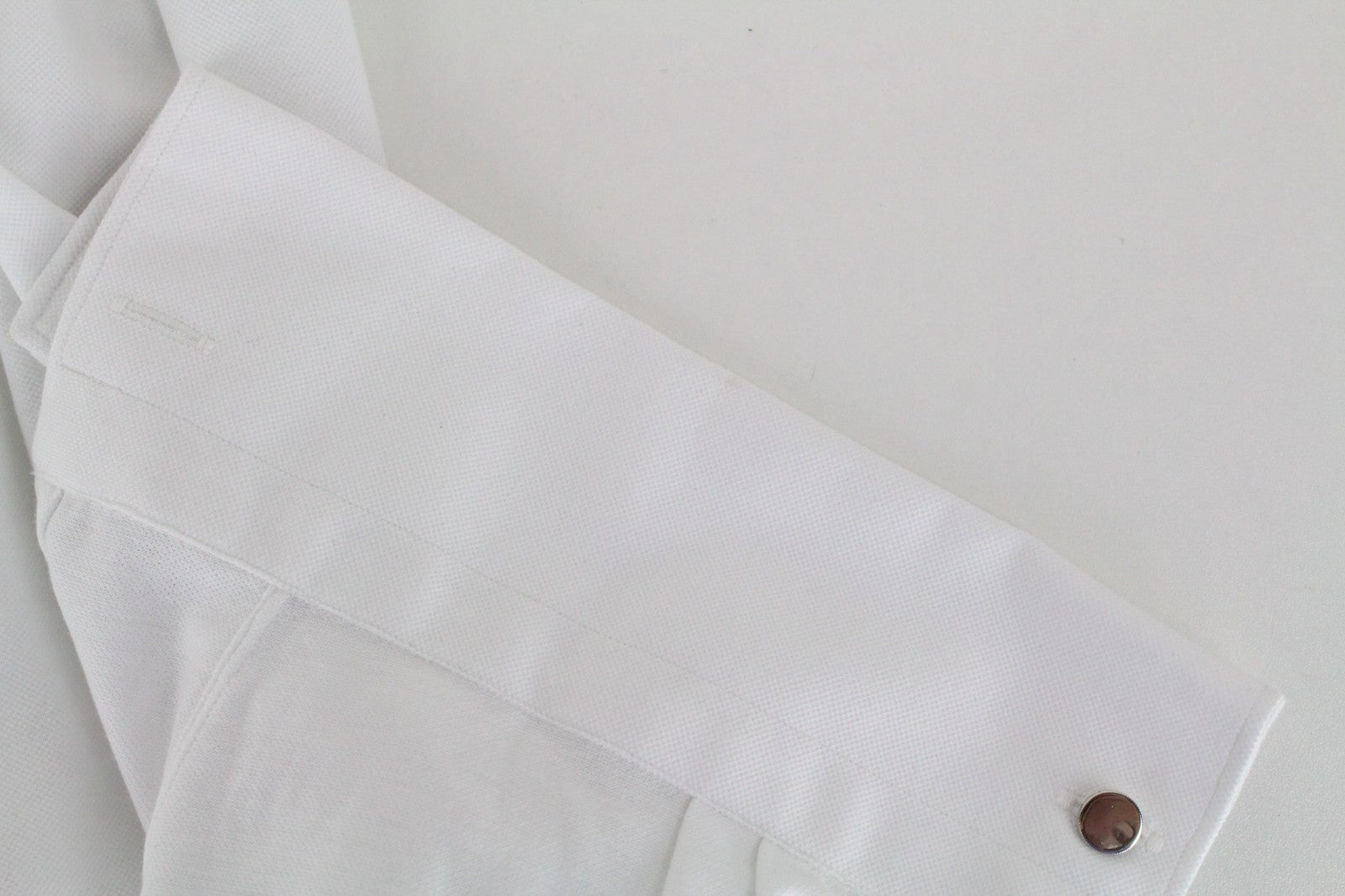 SUITSUPPLY Men's Formal Shirt ~XS White Button-Up Pure Cotton Long Sleeve Slim