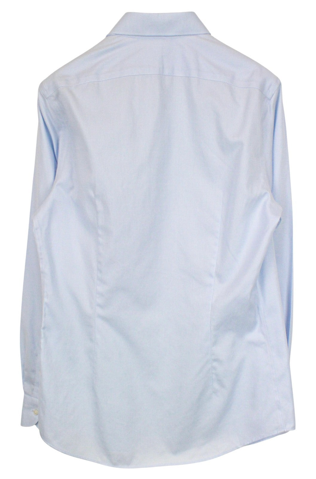 SUITSUPPLY vyriški formalūs marškinėliai 42/16 1/2 šviesiai mėlyni melanžo stiliaus „Traveller Extra Slim“ 