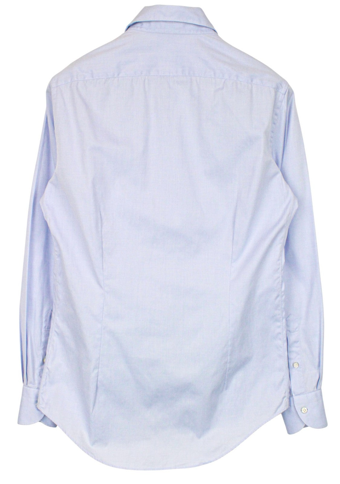 SUITSUPPLY Men's Formal Shirt 39/15 1/2 Blue Long Sleeve Extra Slim Cotton