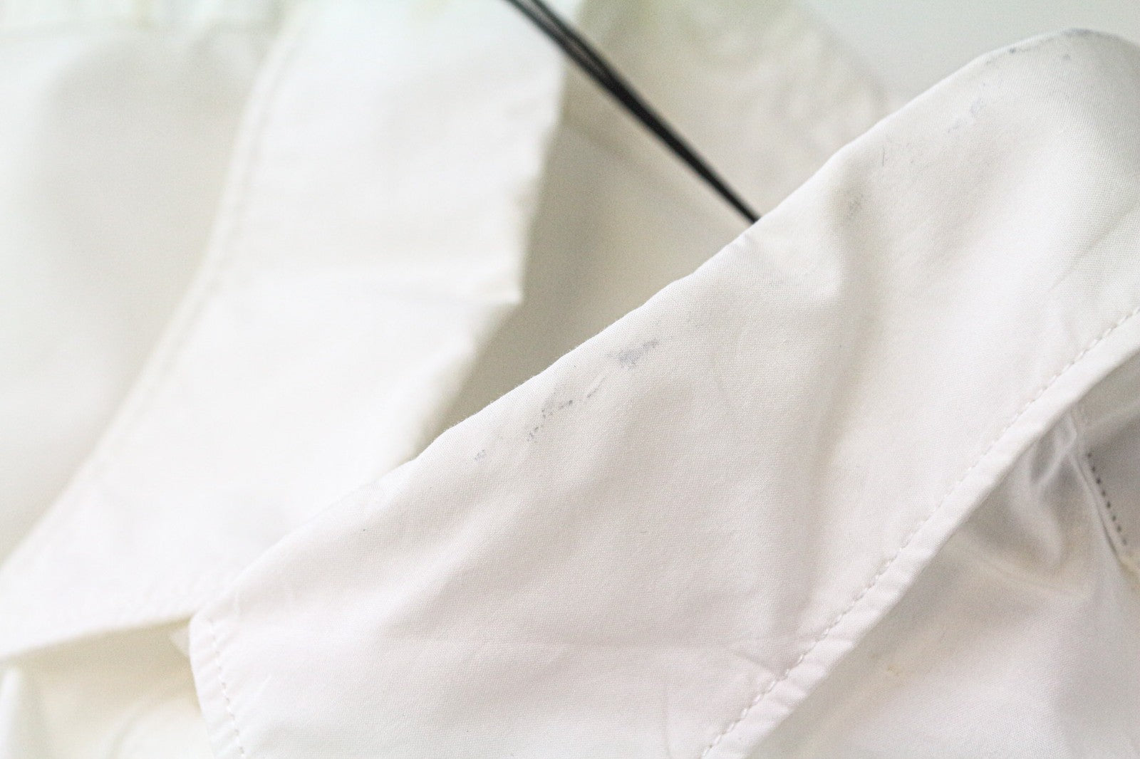 REPLAY vyriški marškinėliai S balti dryžuoti medvilniniai ploni marškinėliai su sagomis ilgomis rankovėmis laisvalaikio stiliumi 