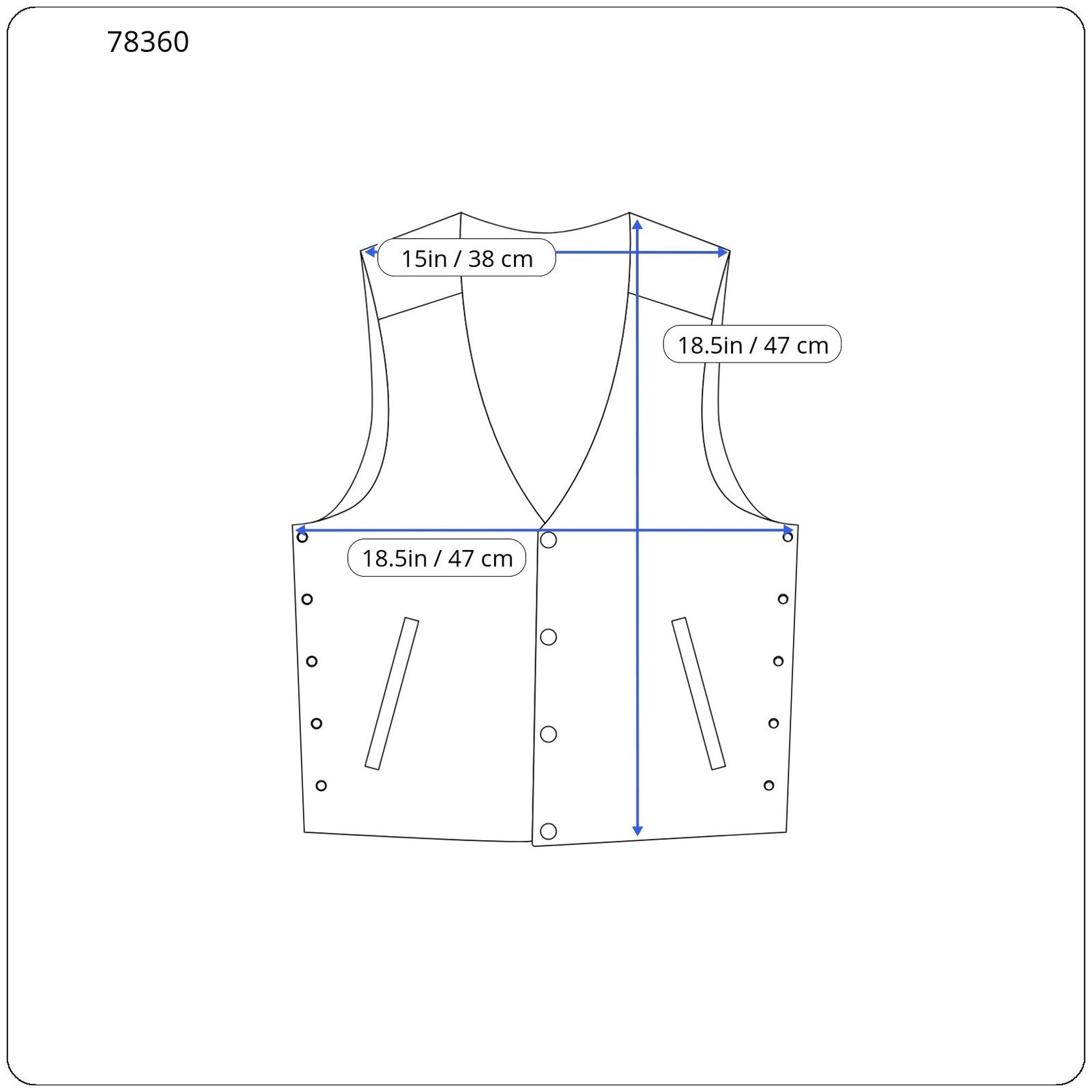 GOOD GENES Haily moteriška džinsinė liemenė L, mėlyna, skalbta gryna medvilnė, be rankovių 