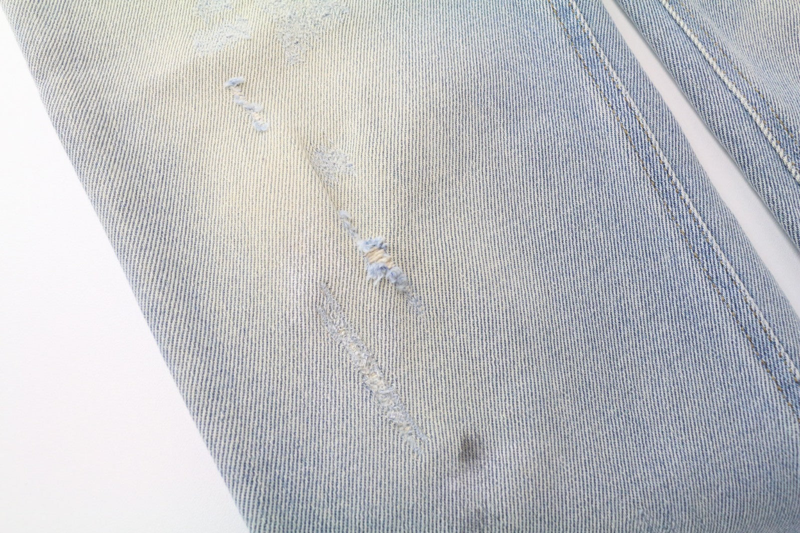 DIESEL D-Eetar 081AK Men's Jeans W28/L32 Blue Aged Wash Cotton Stretch Tapered