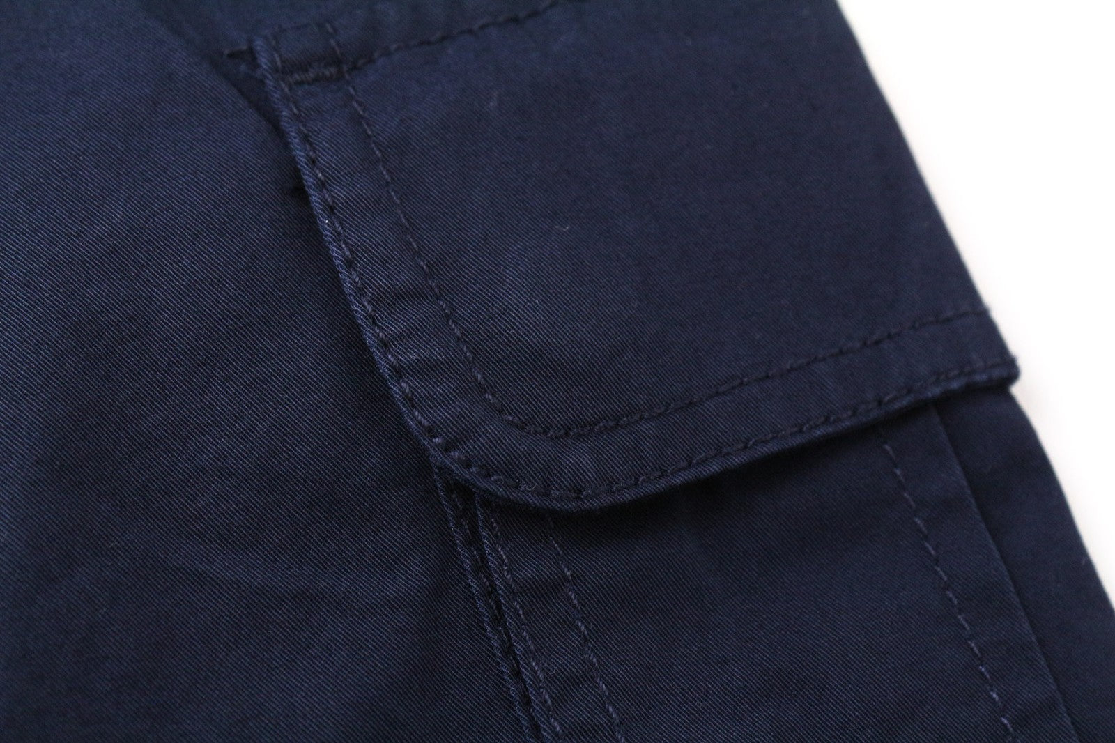 HARMONT &amp; BLAINE vyriški šortai 44 mėlyni, tamprūs, medvilniniai, su keliomis kišenėmis 