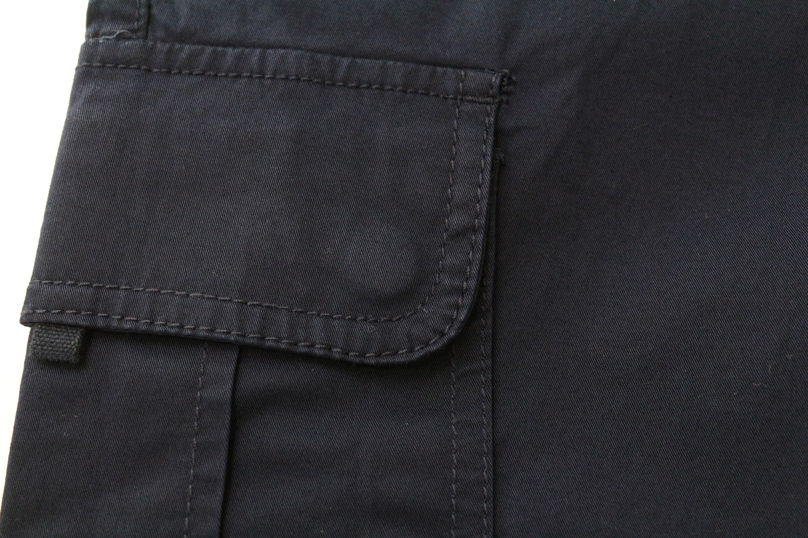 HARMONT &amp; BLAINE vyriški šortai 44 mėlyni, tamprūs, medvilniniai, su keliomis kišenėmis 