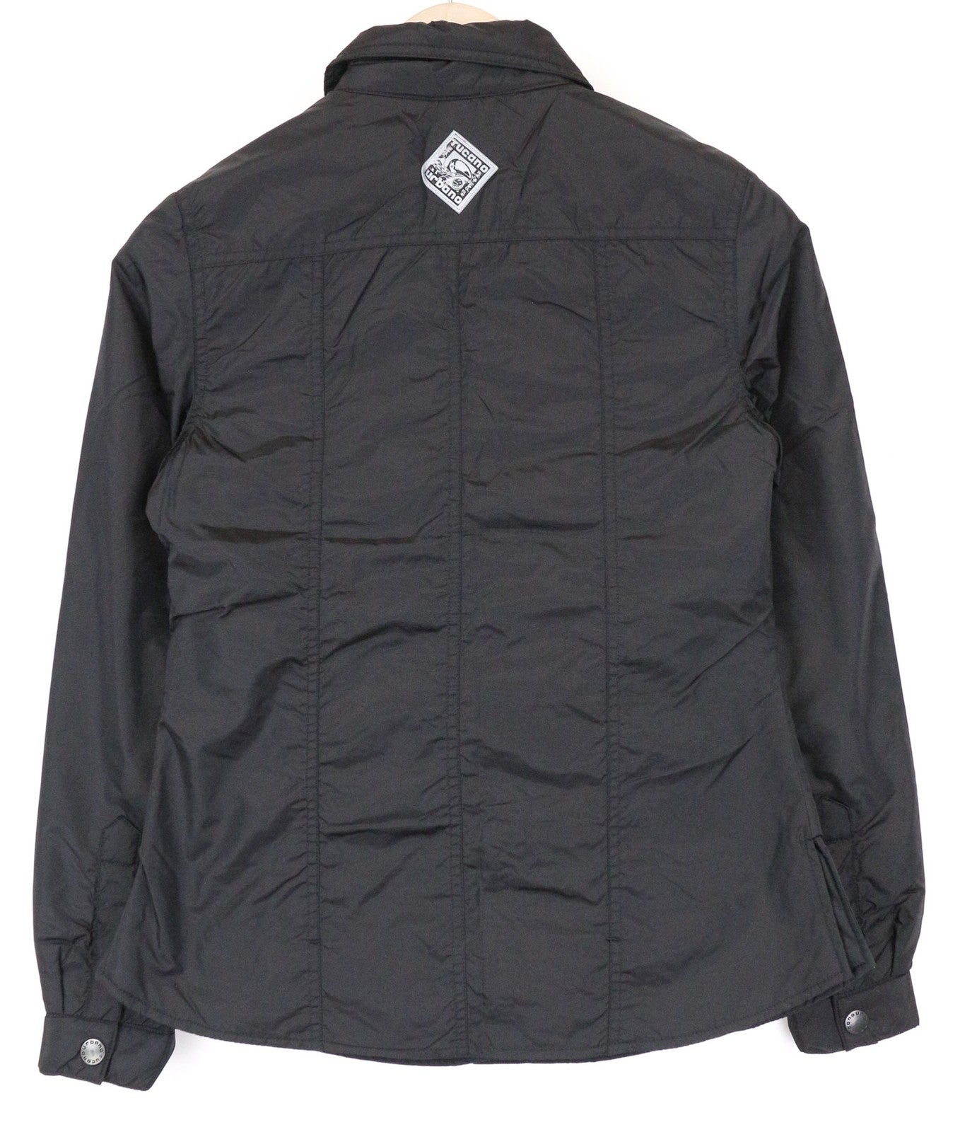 TUCANO URBANO Lori moteriška striukė 2XS juoda, motocikliška, vienaeilė, su apykakle 