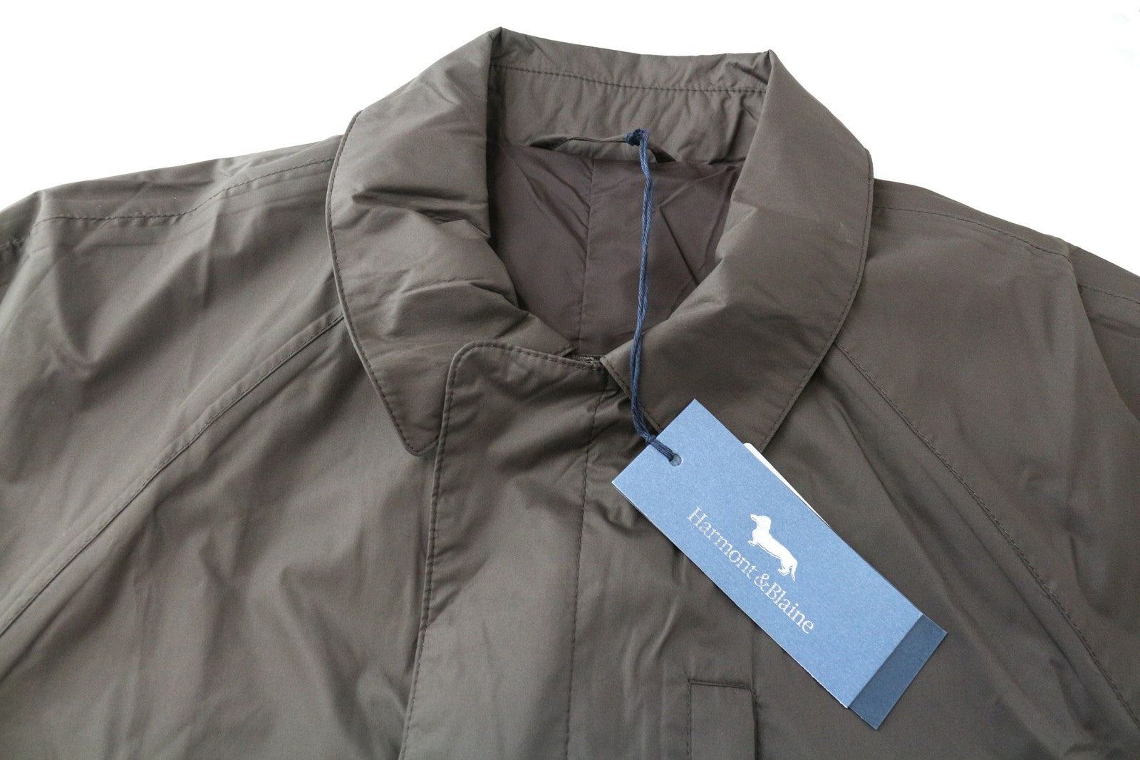 HARMONT &amp; BLAINE vyriška striukė 50 ruda laisvalaikio striukė su vienaeiliu apykakle 