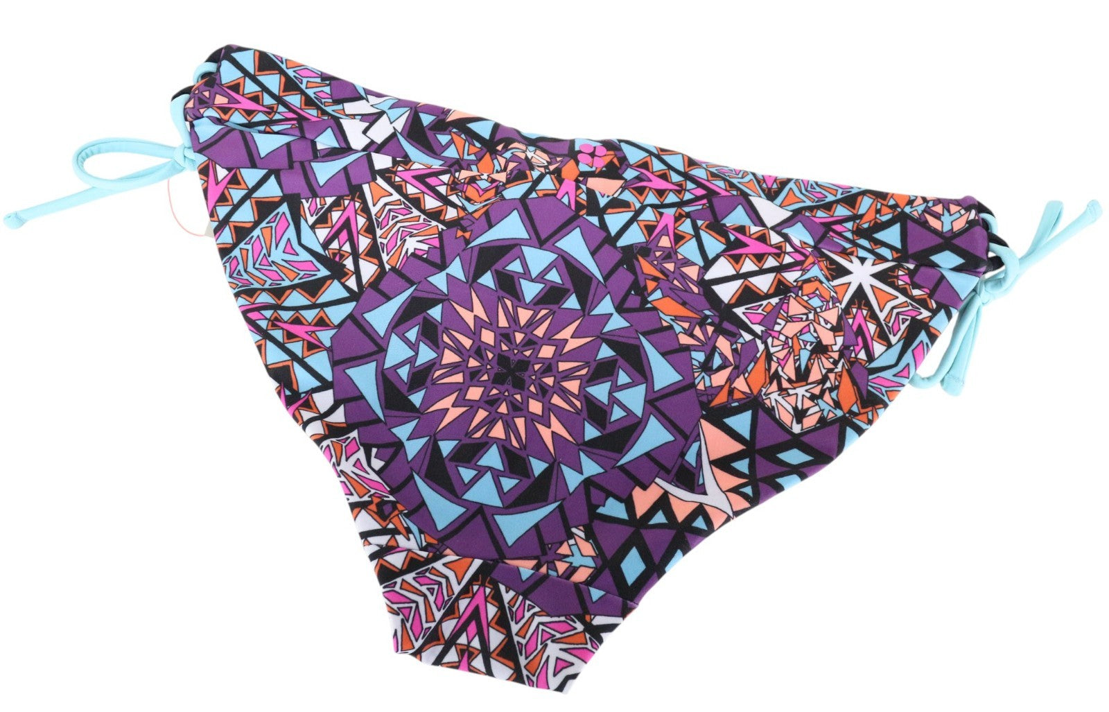 SWEATY BETTY Purity Retreat Women's Bikini Pant L Purple Black Reversible