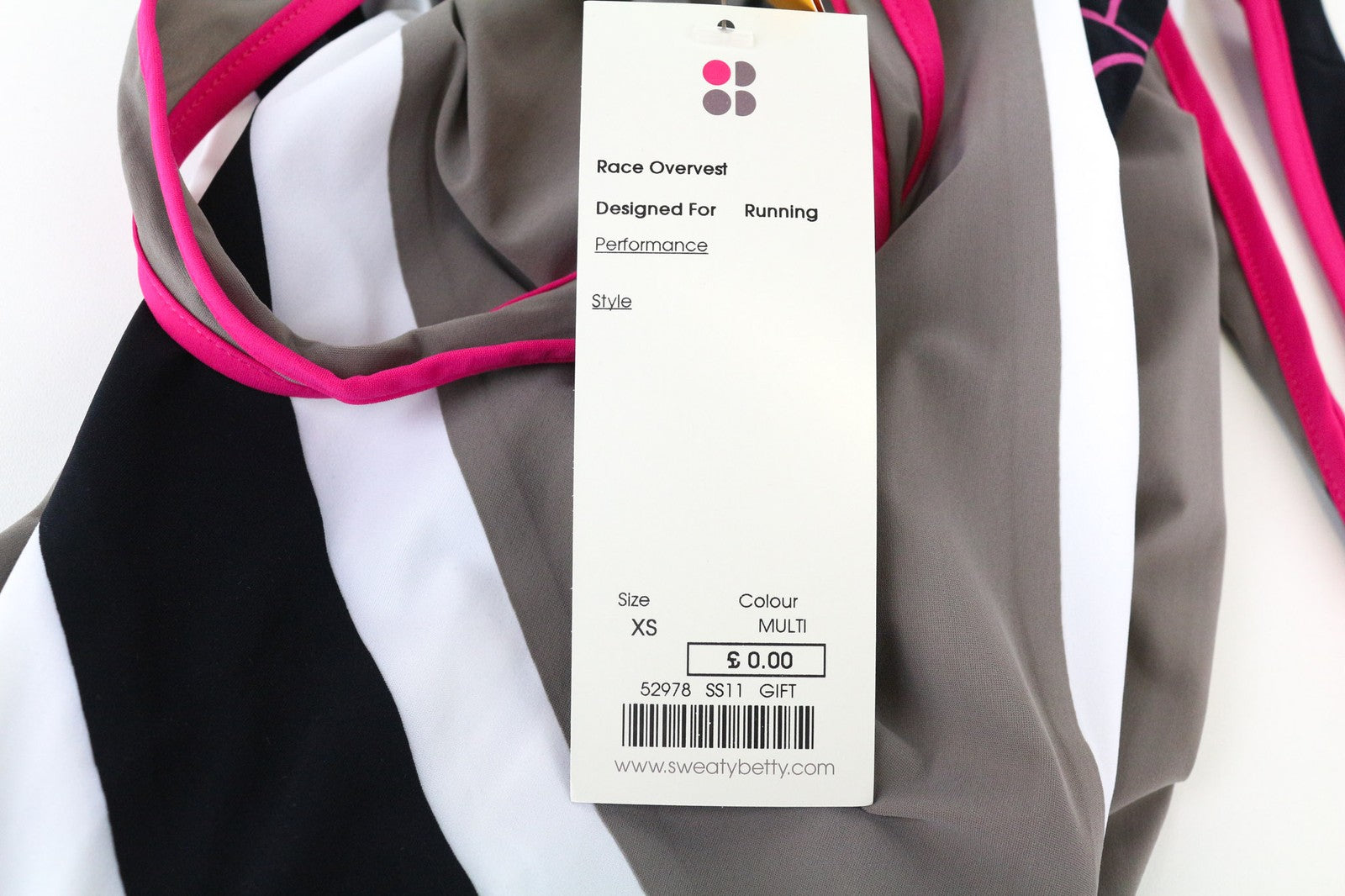 SWEATY BETTY Race Overvest moteriški marškinėliai be rankovių, XS dydžio, pilki, bėgimo aktyvaus laisvalaikio marškinėliai 