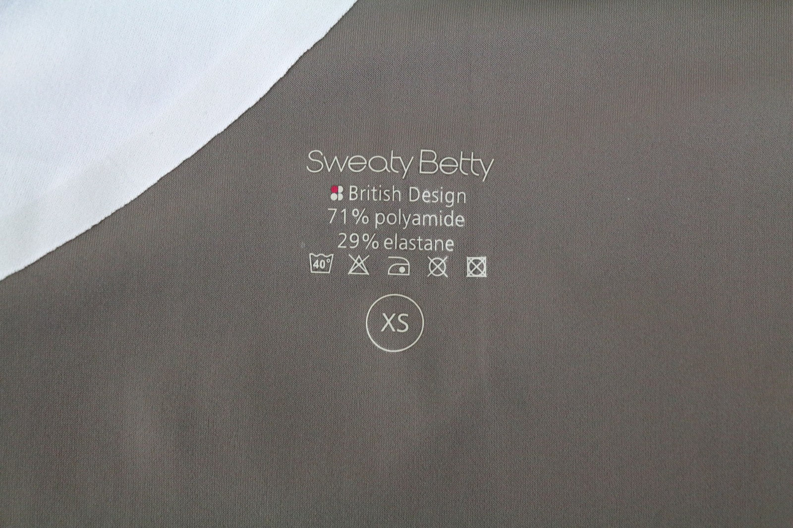 SWEATY BETTY Race Overvest moteriški marškinėliai be rankovių, XS dydžio, pilki, bėgimo aktyvaus laisvalaikio marškinėliai 