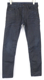 DIESEL Thommer 087AU Men's Jeans W30/L32 Slim Dark Blue Cotton Stretch Fit