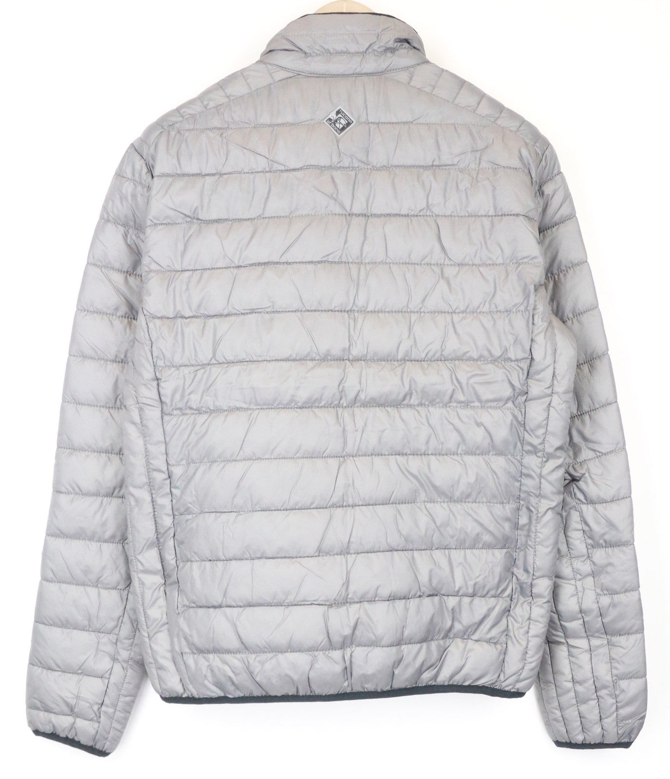 TUCANO URBANO vyriška striukė su pamušalu ir užtrauktuku, pilka, neperpučiama, su užtrauktuku 