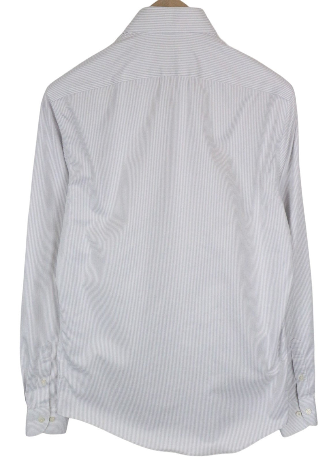 „SUITSUPPLY Traveller“ vyriški formalūs marškinėliai, 39L/15 1/2L, pilki, dryžuoti, medvilniniai. 