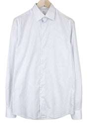 „SUITSUPPLY“ vyriški oficialūs marškinėliai, 39L/15 1/2L, mėlyni dryžuoti, ploni, formalūs 