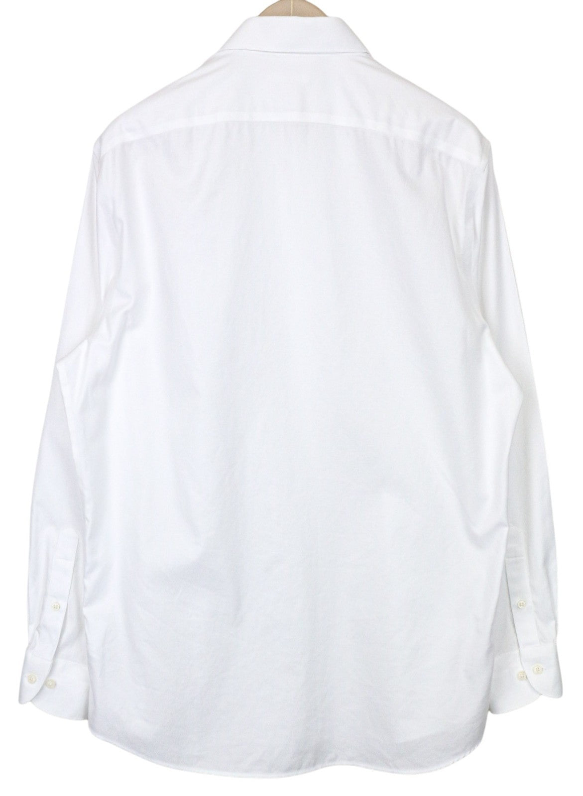 „SUITSUPPLY“ vyriški formalūs marškinėliai, 43/17, balti, ploni, iš grynos medvilnės 