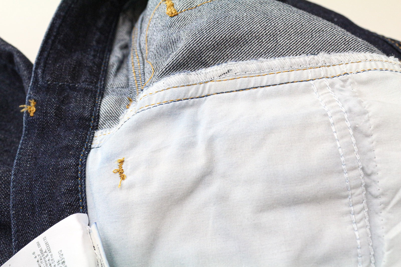 DIESEL Mharky 0091J Men's Jeans W34 Skinny Slim Fit Dark Blue Cotton Denim