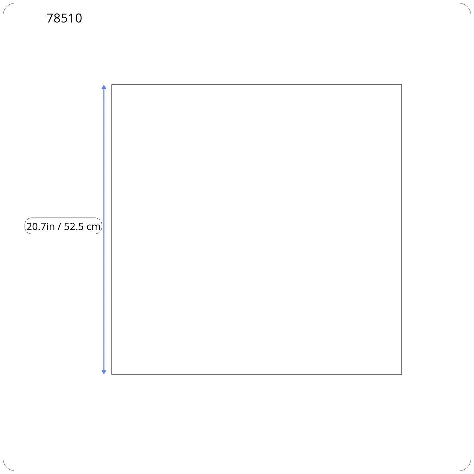 JOHN RICHMOND vyriškas šalikas OS baltas kaukolės rašto medvilninis kišeninis kvadratėlis 