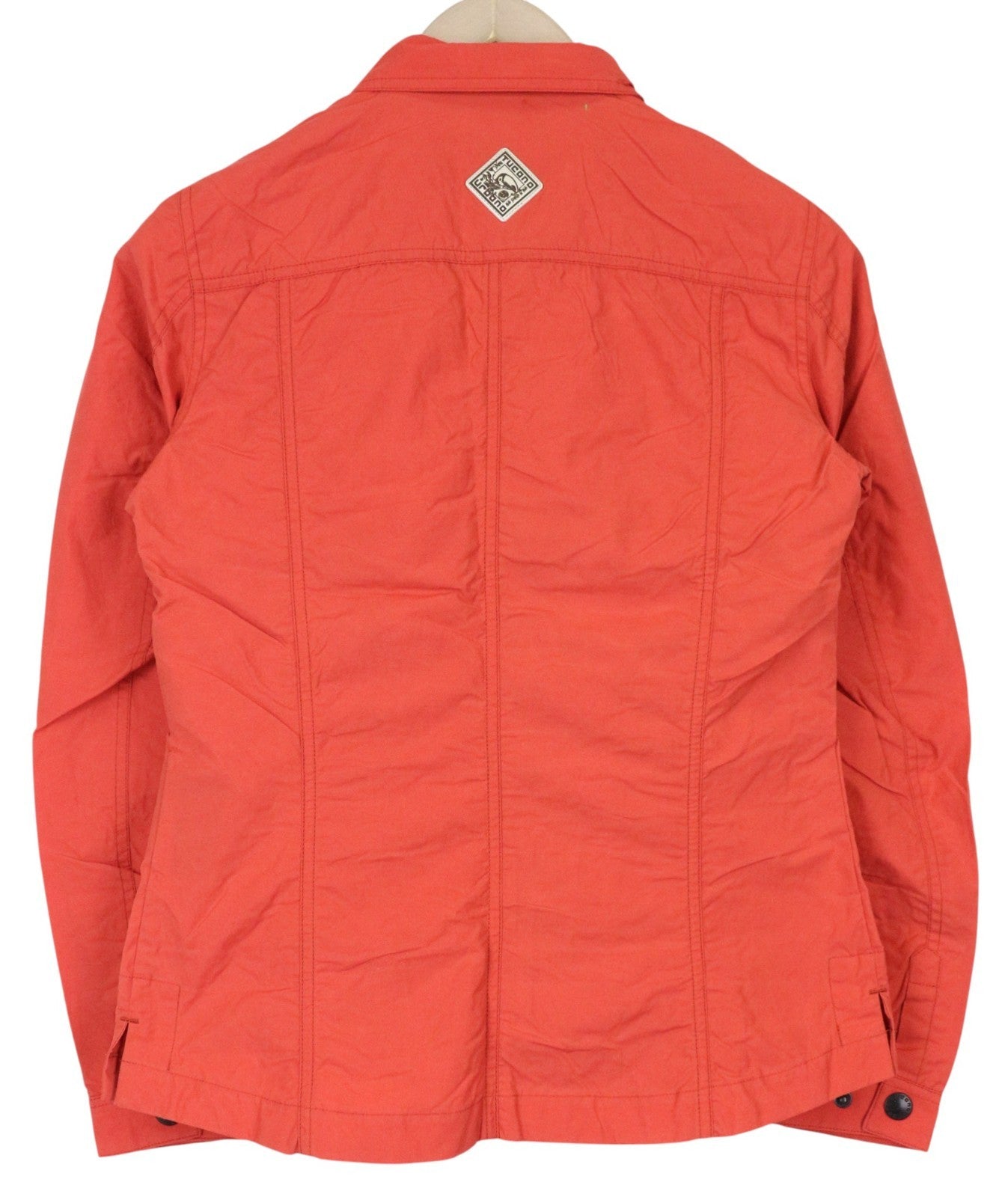 TUCANO URBANO Demetra moteriška striukė IT38 koralų spalvos medvilnės mišinio motociklininko paltas 