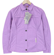 TUCANO URBANO Demetra moteriškas švarkas IT40 violetinis medvilnės mišinio paltas 